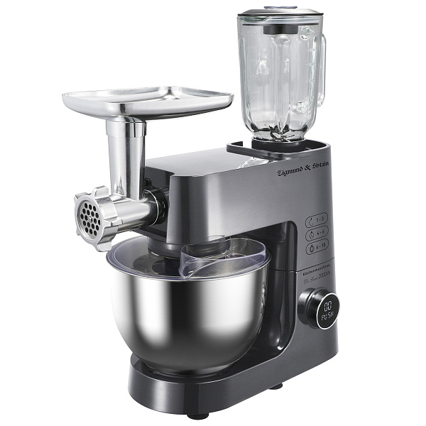 ZIGMUND & SHTAIN ZKM-984 кухонный комбайн серебристый
