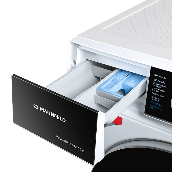 MAUNFELD MFWM106IWHT стиральная машина белый