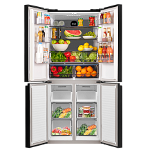 MAUNFELD MFF183NFWE Matt Inverter холодильник белый