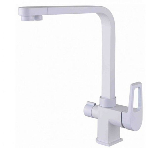 ZORG ZR 334 YF-WHITE смеситель белый