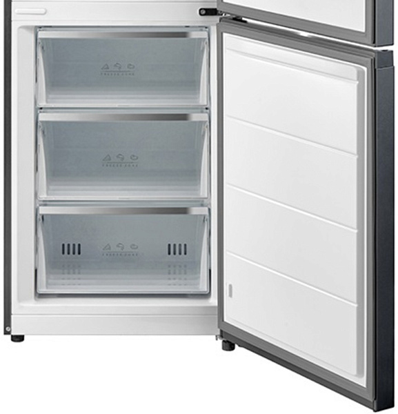 KORTING KNFC 62029 X холодильник нержавеющая сталь