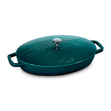 STAUB 11223337 сковорода 32 см морская волна