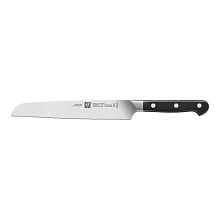 ZWILLING PRO нож хлебный 200 мм черный