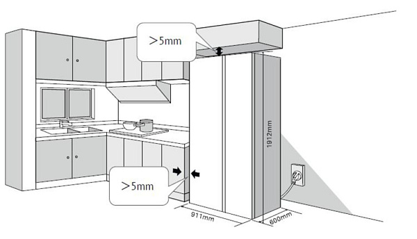 KUPPERSBERG RFSN 1990 BG холодильник черный