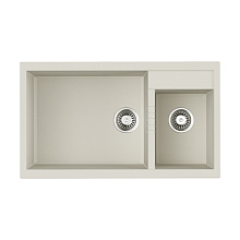 OMOIKIRI TEDORI 86-2-LB-WH  мойка белый