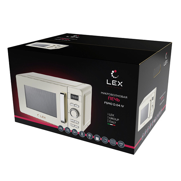LEX FSMO D.04 IV микроволновая печь бежевый