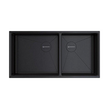 OMOIKIRI TAKI 85-2-LB-U/IF-GB Side мойка черный