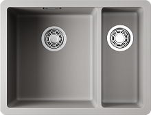 OMOIKIRI KATA 55-2-U-GR мойка Leningrad Grey