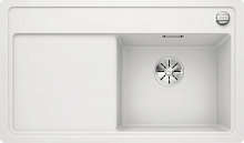 BLANCO ZENAR 45S-F White Premium SILGRANIT PuraDur InFino мойка белый