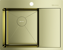 OMOIKIRI AKISAME 65-LG-L мойка золотой