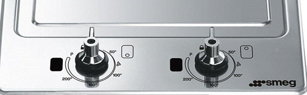 SMEG PGF30T-1 гриль нержавеющая сталь
