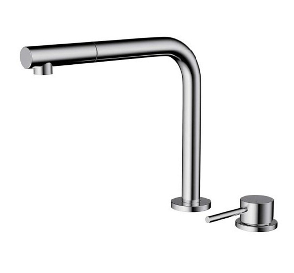 OMOIKIRI NARA-S-C смеситель нержавеющая сталь