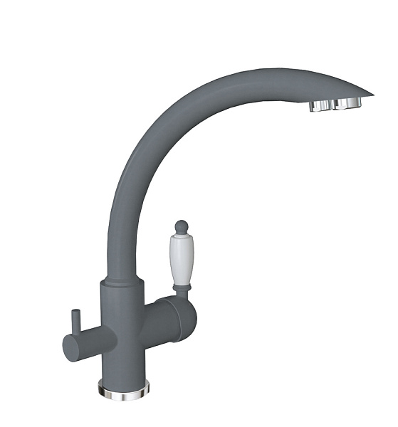 FLORENTINA ШАЛЕ FL смеситель серый шелк