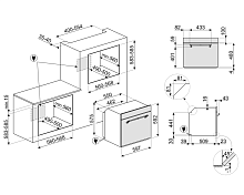 SMEG SFP67C1TAO духовой шкаф антрацит
