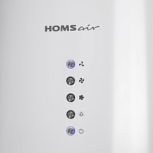 HOMSAIR ART 1050IS 35 вытяжка белый