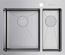 OMOIKIRI AKISAME 60-2-IN-L мойка нержавеющая сталь