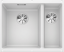 BLANCO SUBLINE 340/160-U SILGRANIT PuraDur White Standard мойка белый