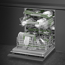 SMEG STL7324AQL  посудомоечная машина черный