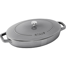 ZWILLING сковорода 33 см серый графит