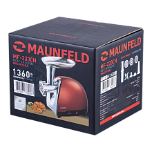 MAUNFELD MF-233CH мясорубка красный