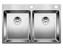 BLANCO ANDANO 340/340-IF-A PushControl мойка нержавеющая сталь