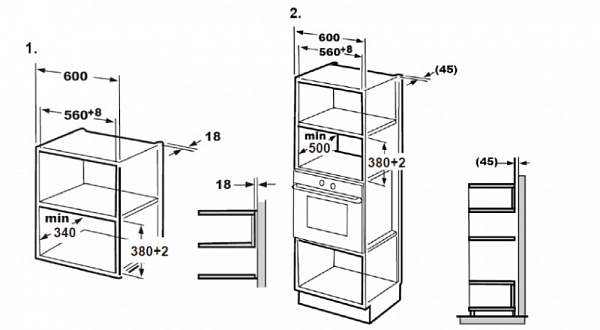 ZIGMUND & SHTAIN BMO 26 B микроволновая печь черный