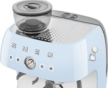 SMEG EGF03PBEU кофемашина пастельный голубой
