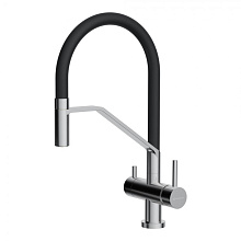 OMOIKIRI AKENO-BN-BL смеситель нержавеющая сталь OMOIKIRI AKENO-BN-BL смеситель нержавеющая сталь