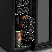 MEYVEL MV12-TBD1 винный шкаф черный