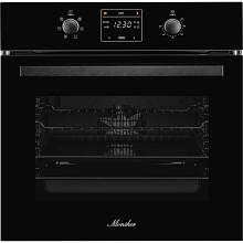 MONSHER MOE 6061 Black черный электрический духовой шкаф
