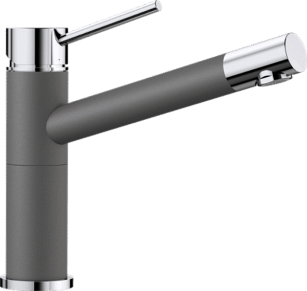 BLANCO ALTA Compact смеситель серый