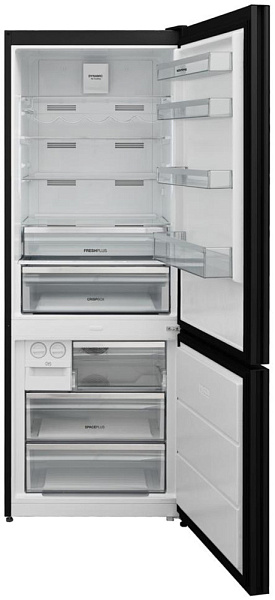 KORTING KNFC 71928 GN холодильник черный