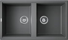 OMOIKIRI TEDORI 86-2-PL мойка платина