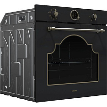HIBERG VM 6392 BR духовой шкаф черный