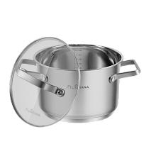 MAUNFELD FILIGRANA MOLLY FG50MLL01CR кастрюля с крышкой 22 см