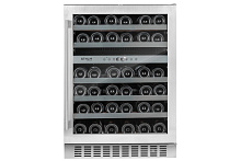 TEMPTECH STX60DS встраиваемый винный шкаф нержавеющая сталь