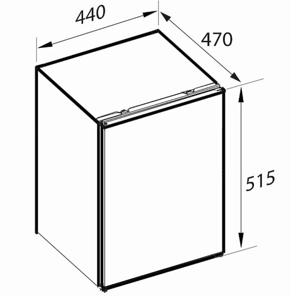 ZIGMUND & SHTAIN FR 11 W холодильник белый