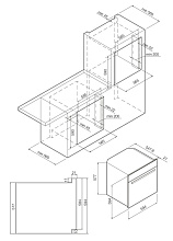 GRAUDE BK 60.2 S духовой шкаф черный