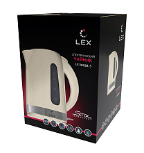 LEX LX 30028-3 чайник бежевый