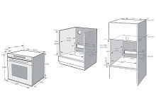 KORTING OKB 1331 S GNBX духовой шкаф черный