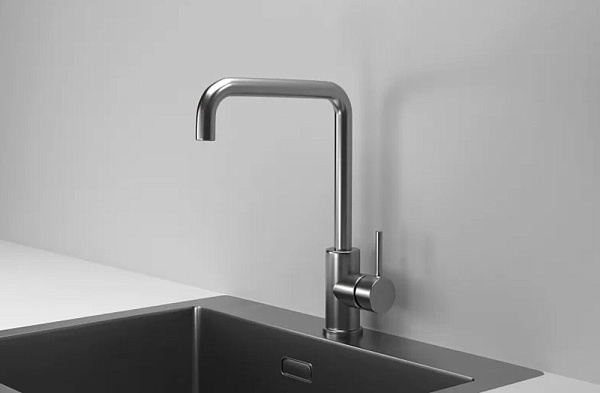 GRANULA KS-7110 смеситель сталь сатин