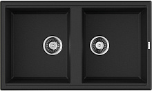 OMOIKIRI TEDORI 86-2-BL  мойка черный