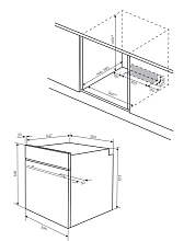 KUPPERSBERG HO 606 P Black Line духовой шкаф черный