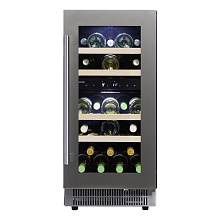 DUNAVOX DAUF-32.78DSS винный шкаф нержавеющая сталь