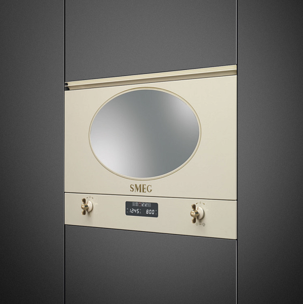 SMEG MP822NPO микроволновая печь бежевый