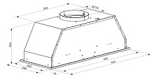 ZIGMUND & SHTAIN K 016.5 B вытяжка черный