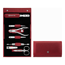 ZWILLING INOX маникюрный набор 7 пр. красный