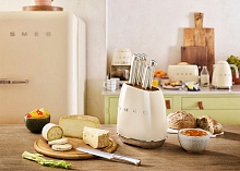 SMEG KBSF02BL комплект ножей черный