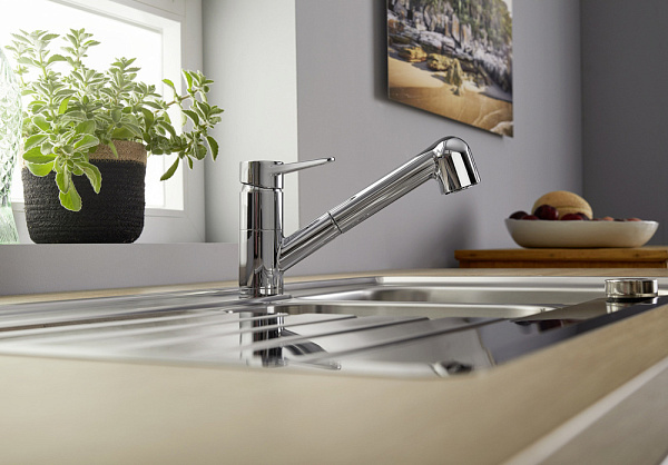 BLANCO WEGA-S II Standard смеситель черный