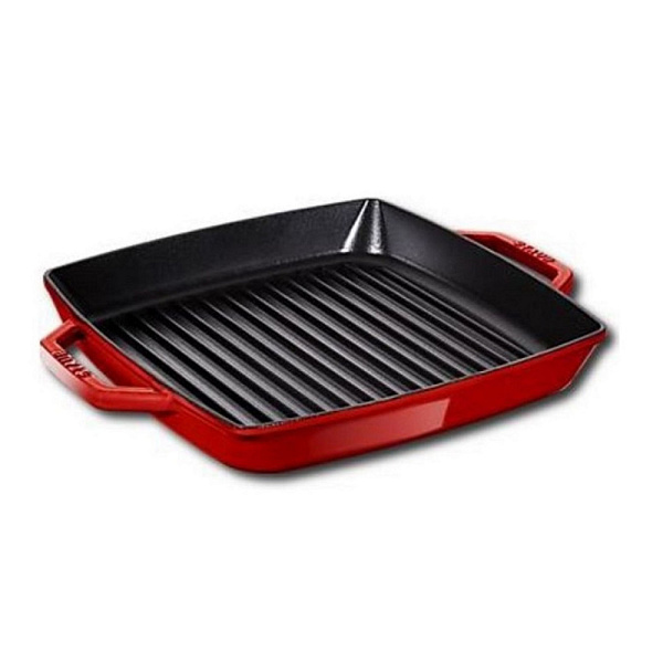 STAUB 12012806 сковорода-гриль 28 см вишневый